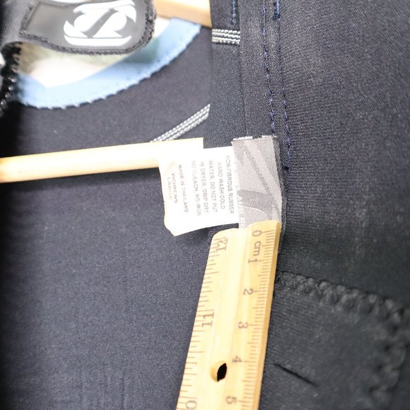 JetPilot wetsuit womens sz Large girls that ride shorty blue Flexlite pre-owned - Picture 9 of 9